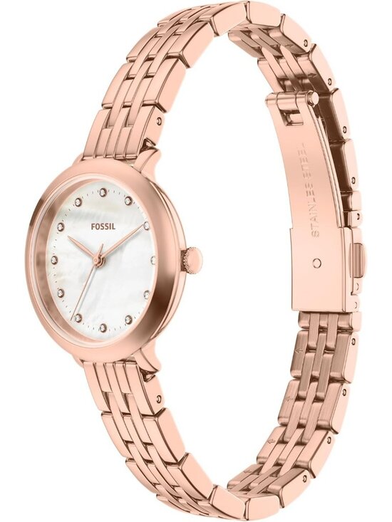 Women\'s Rose Gold-Tone Stainless Steel Heidi Three-Hand Crystal Wrist Watch main image 4